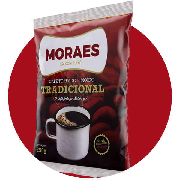 Café Torrado e Moído Moraes 250 g